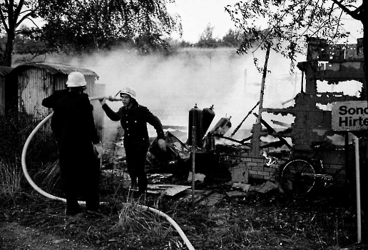 19750927 Feuer Hundesport Hirtenbrunnen