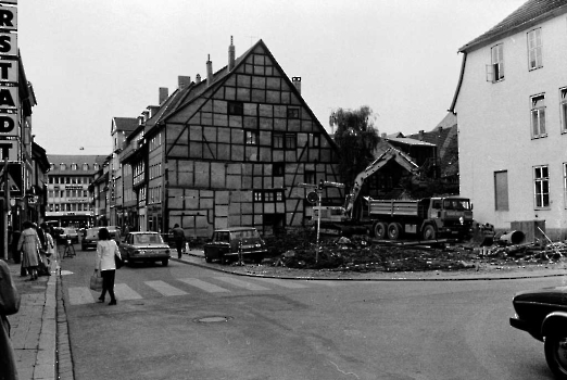 19780915 Archaeologie Johannisstrasse1 Fachwerk