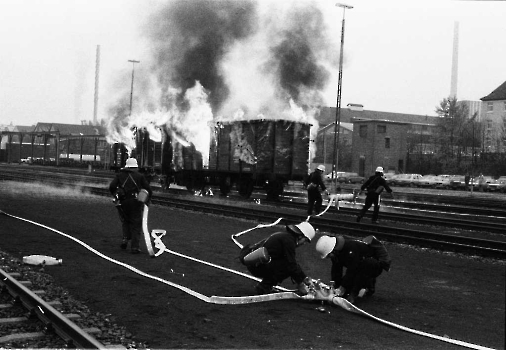 19811103 Übung BF Bahnwehr