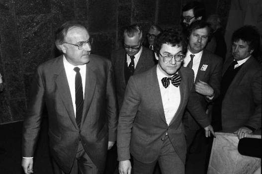 19820315 CDU Wahlkampf, Kohl,Stroetmann, Fischer