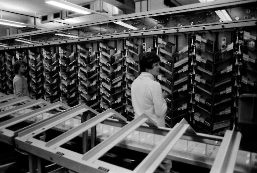 19830223 Post, Automatische Verteilermaschine