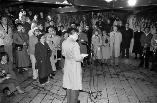 19831100 Gedenkfeier Synagoge