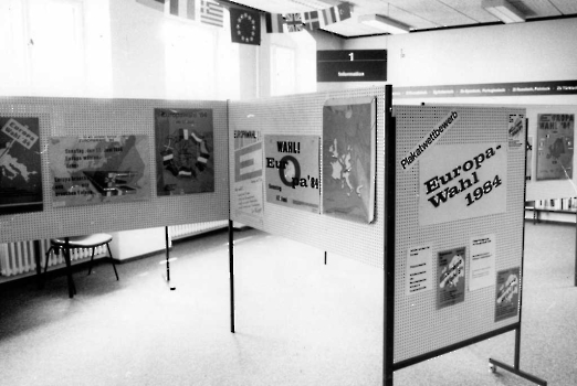 19840521 Plakate Europawahl, Museum