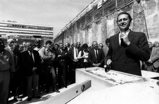 19860515 Grundstein Bibliothek 4