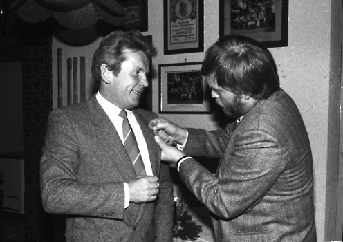 19860600 Ehrungen MTV Geismar Karlheinz Otto