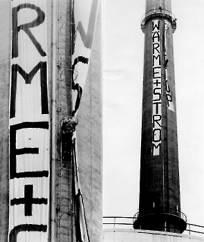 19860602 Demo Schornstein besetzt