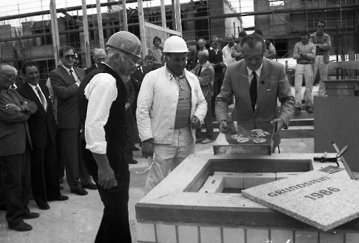 19860603 Grundstein Stadtwerke 1