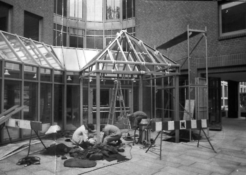 19870523 Überdachung Kreishaus