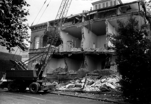 19880901 Abriss Uni Landwirtschaft