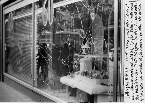 19891118 Karstadt, Demo nach Conny