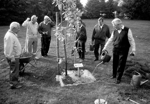 19910920 MTV Geismar Kirmes Baumpflanzung