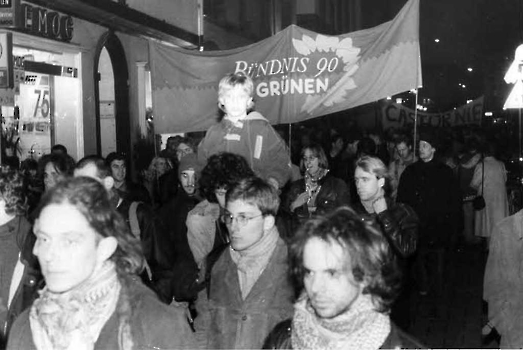 19941123 Gegen Atomtransorte, Demo