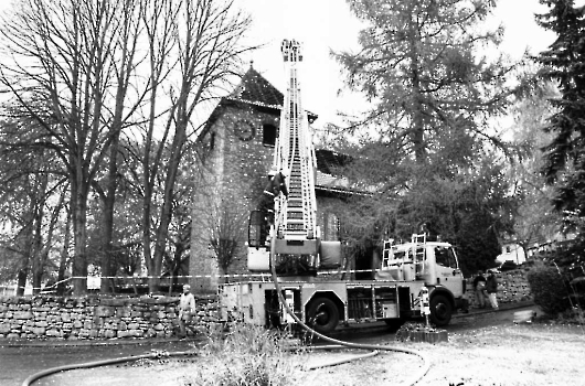 19991107 Feuer Kirche Roringen 1