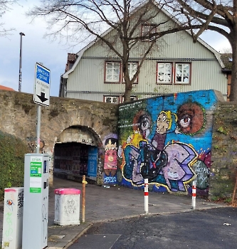 20241217 Wall Unterführung Kleine Mühle